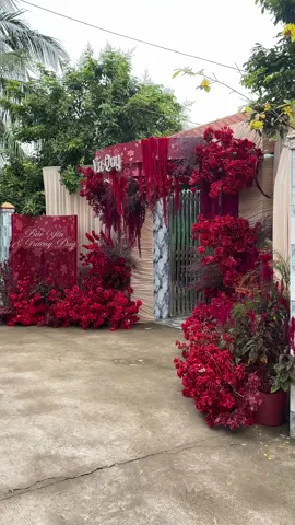 team Vuvu về miền tây ngao du với chiếc gia tiên concept full đỏ #xuhuong #fyp #vuvuwedding 