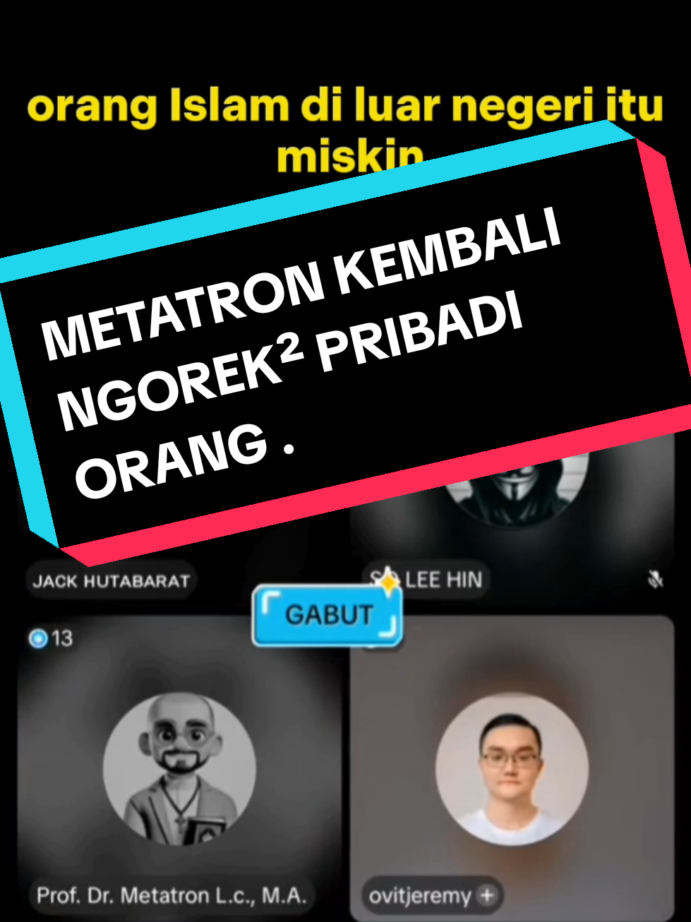KEMBALI LAGI METATRON SOK TAU SOK KEPO ..😂  #fyp #viral 