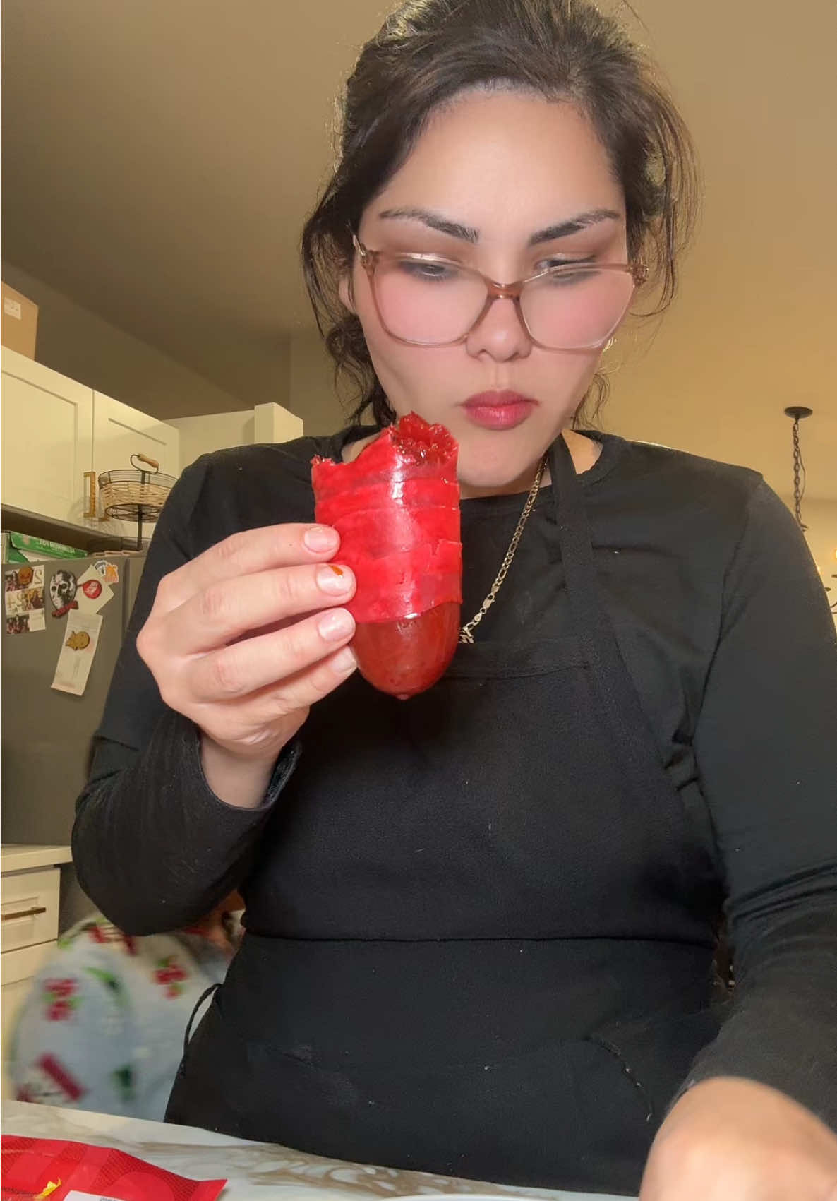 I got a pack of 3!!! The clip of me putting it together deleted 🫠 they are sooo goooood 🤤 #foryoupage #chamoypickle #chamoypicklekit #chamoypickles #chamoypicklekits 