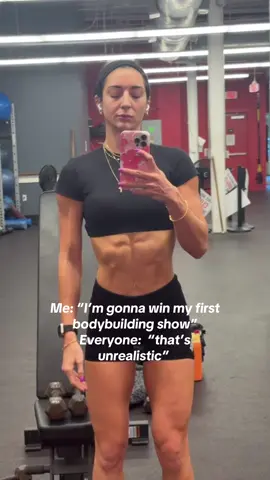 Nothings unrealistic when you dream big #fyp #bodybuilding #GymTok #fitnessjourney #motivation 