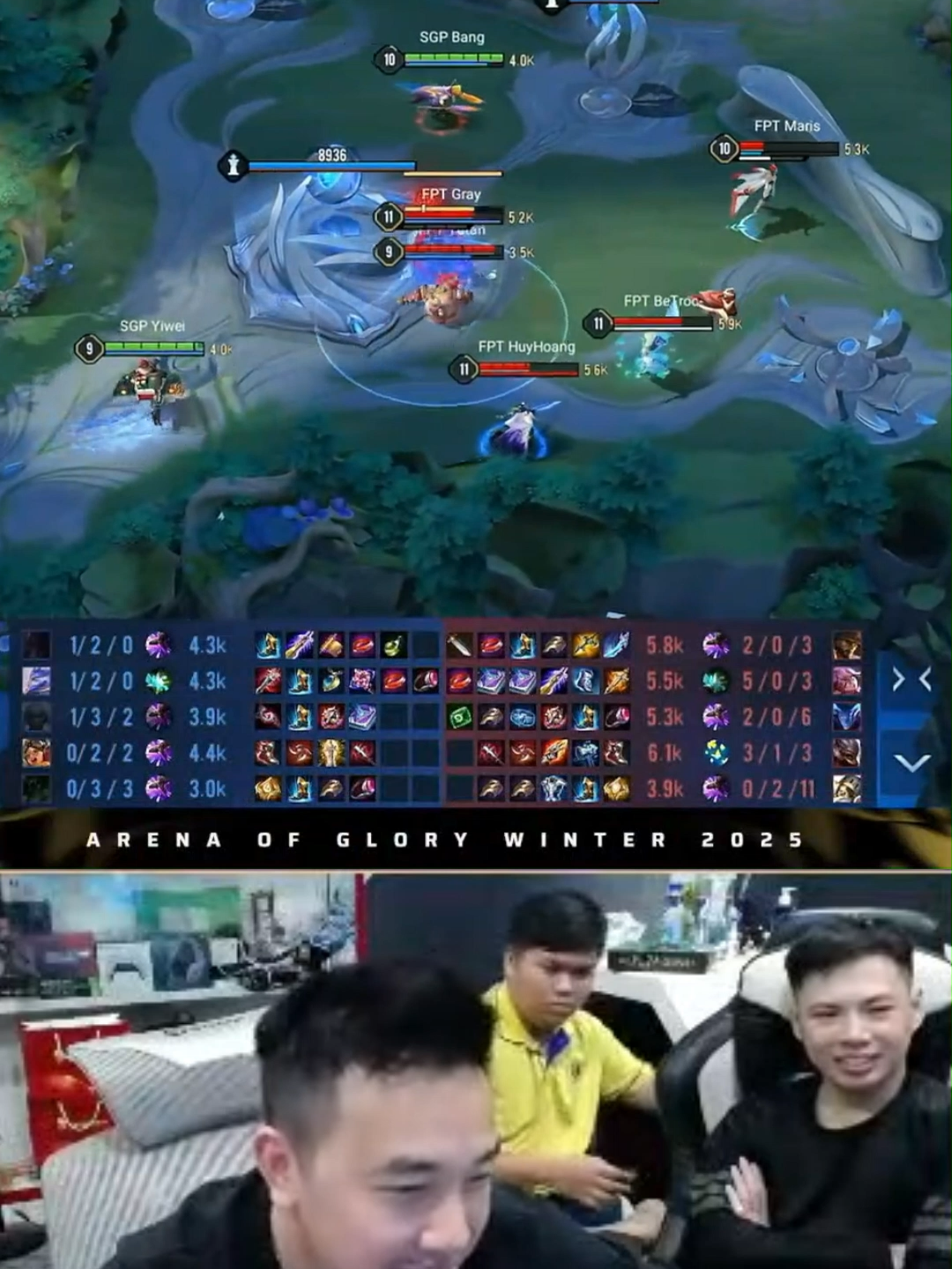 Pha thủ nhà kinh nghiệm của Bâng và Yiwei #lienquanmobile #aov #Zhiojbkog #aogw25 #dtdvmuadong2025 #dautruongdanhvong #talk #saigonphantom #sgpbang #sgpyiwei