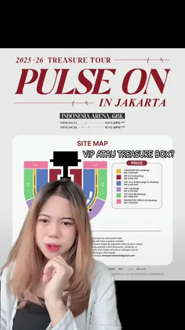 masihh bingunggg, kalau kalian ambil section manaaa????😭🤸🏻‍♂️ #TREASURE #PULSE_ON #JAKARTA 