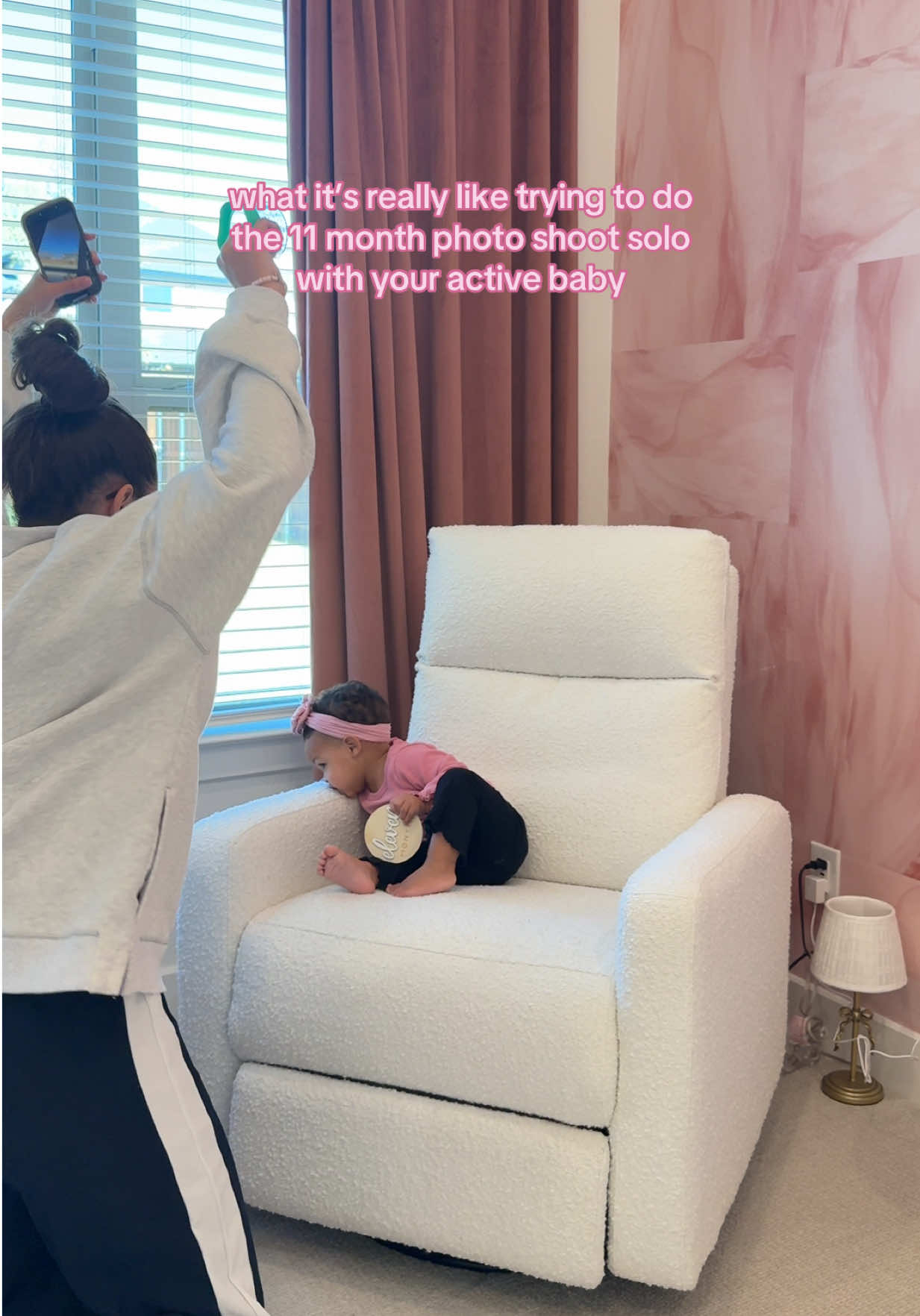 it was ✨hard✨ to say the least lol!! 11 months HOW?! #11monthsold #girlmom #babyphotoshoot #mommysgirl #firsttimemom 