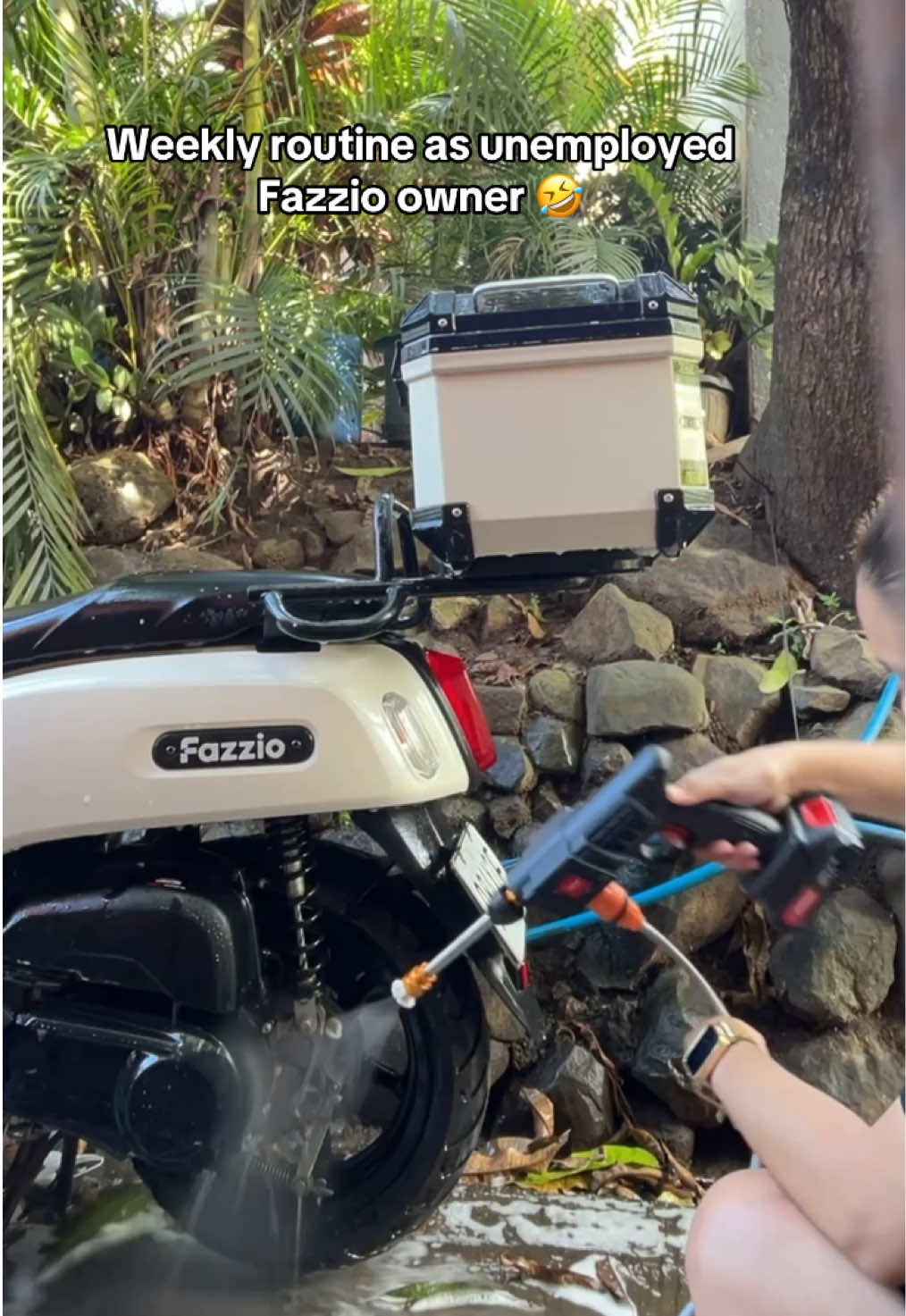 🤣🤣#fyp #fazzio #classicscooter #foryou #trending 