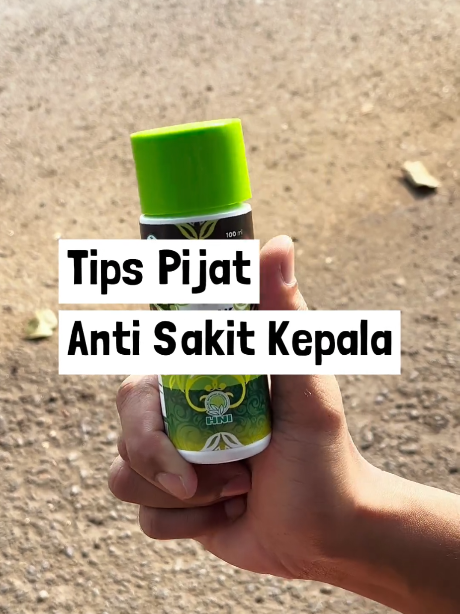 Suka sakit kepala dan pusing? Cobain pijat ini yuk! Tinggal gunakan dua jempol lalu lakukan dengan posisi berikut. Jangan lupa gunakan Minyak Herba Sinergi🍃 beli disini https://s.hni.id/0QACMH5 #MinyakHerbaSinergi #MinyakAjaibSerbaguna #hniid #BersamaHNI #HNIKebanggaanIndonesia