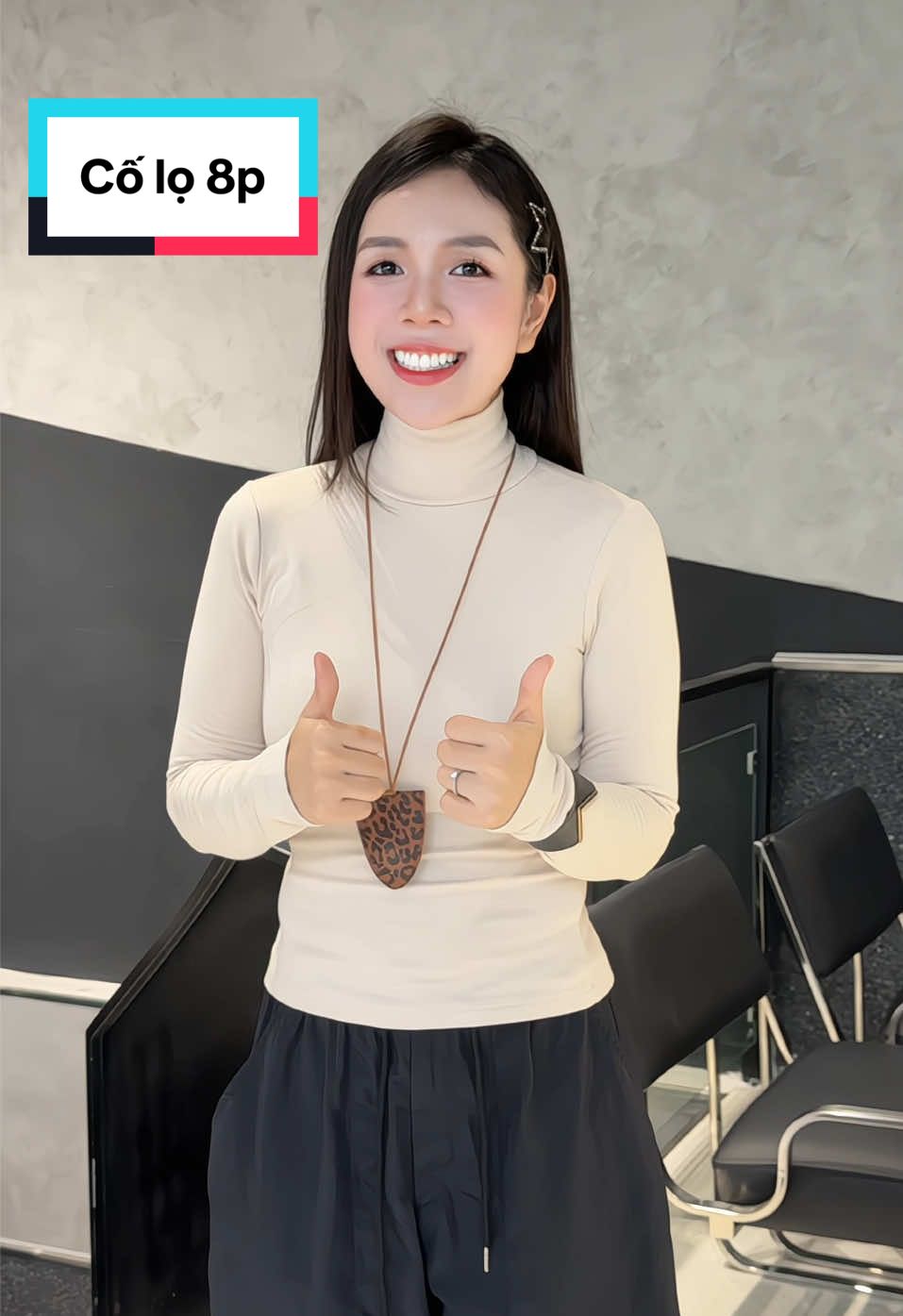 Cổ lọ 8p lót lông #trangchoichang25 #thoitrang #thoitrangnu #aocolo #aogiunhietlotlong 