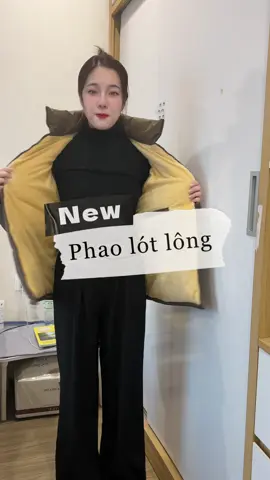 Khoác phao lót lông cừu #aokhoac #aophao 