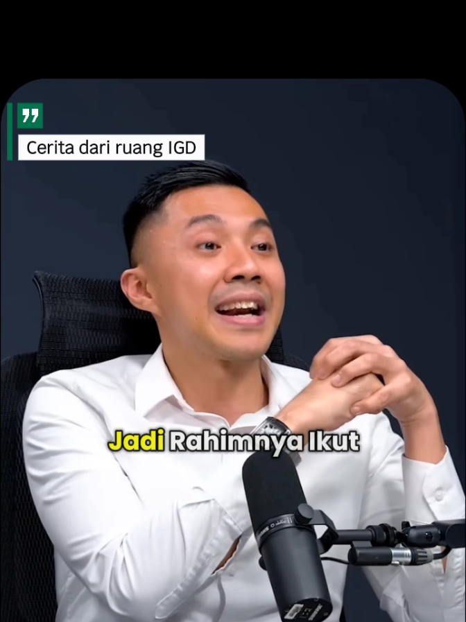 sc: yt @radityadika28 #podcastclips #dokter #igd #radityadika #parazi 