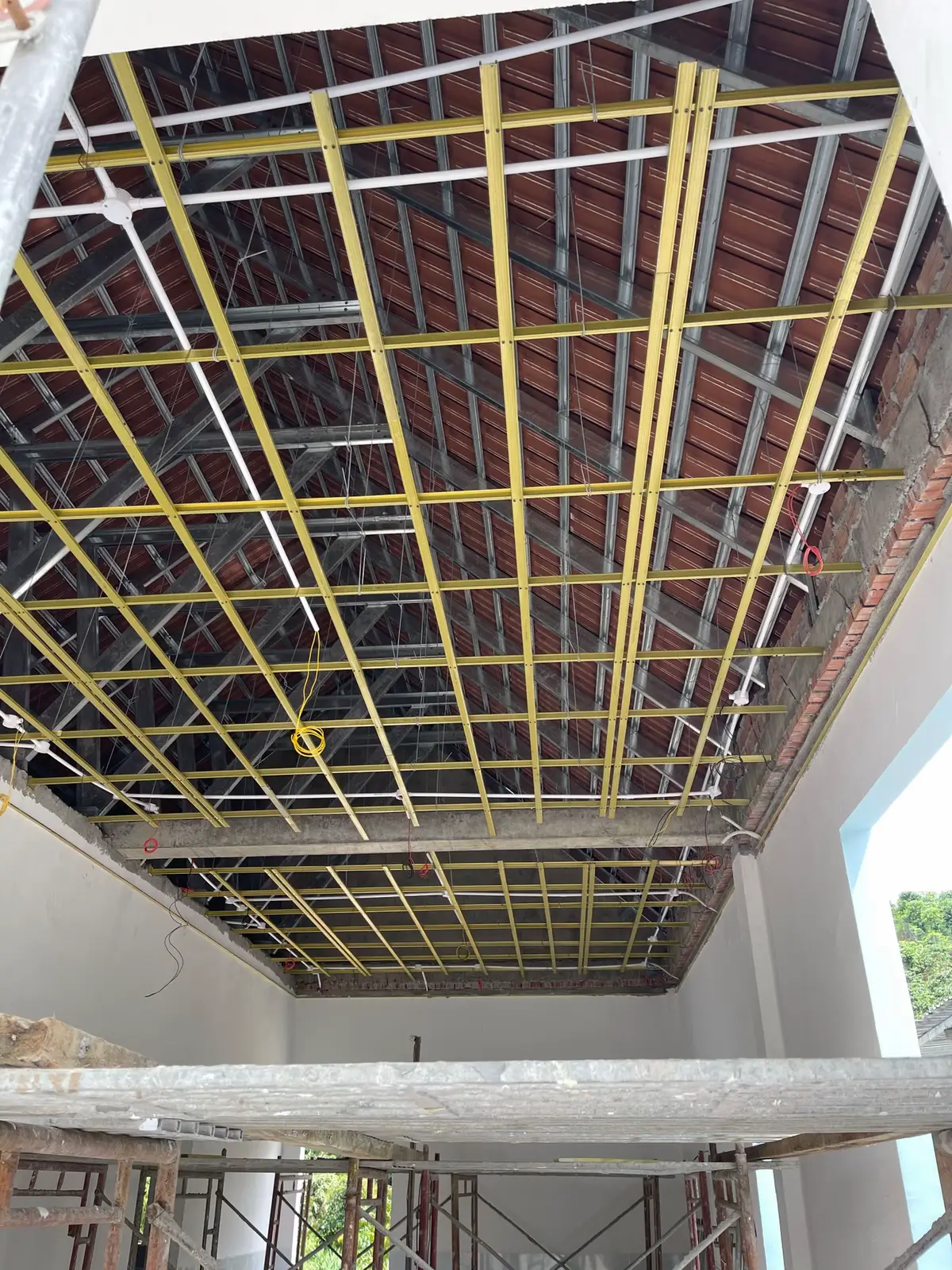 #nano #trannhuanano trần nhựa nano gần hoàn thiện sau 5ngày thi công 