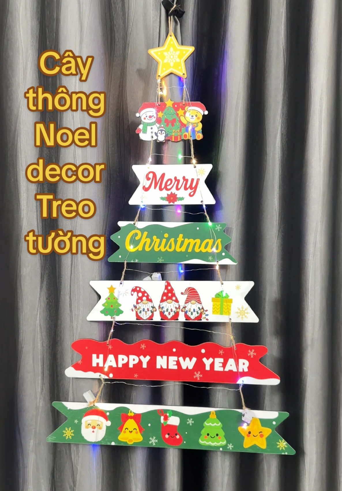 Cây thông noel bằng gỗ treo tường #caythongnoeltreotuong #caythongnoelgo #caythongnoelbanggo 