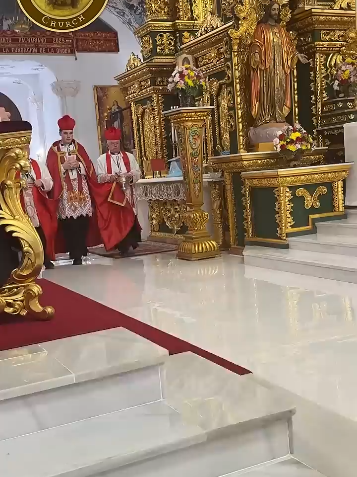 Exorcismo en la Basílica Catedralicia de Nuestra Madre del Palmar Coronada.