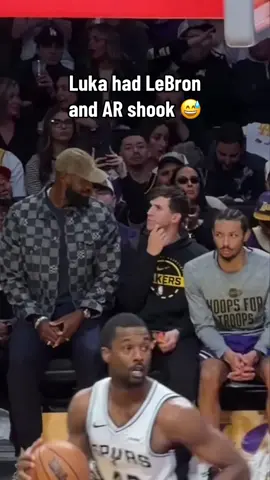 LeBron and AR couldn’t believe this move by Luka 🤣 (via @LakersAllDayEveryday) #nbabasketball #lakers #lebron #austinreaves #lukadoncic 