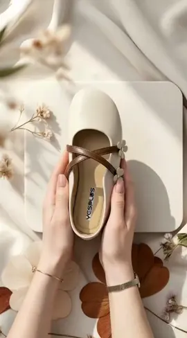 [YESPLUS] 831 Sepatu Sandal Flatshoes Wanita Model Slip On Bunga Tali Wanita #sepatusandal #sepatuwanita #flatshoes #tiktokshop 