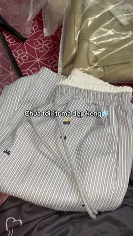 Quần kẻ sọc #xuhuong #xh #muataitiktok 