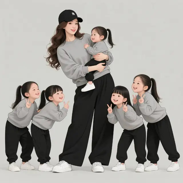 #mẹvàbé #congainho #xuhuongtiktok 