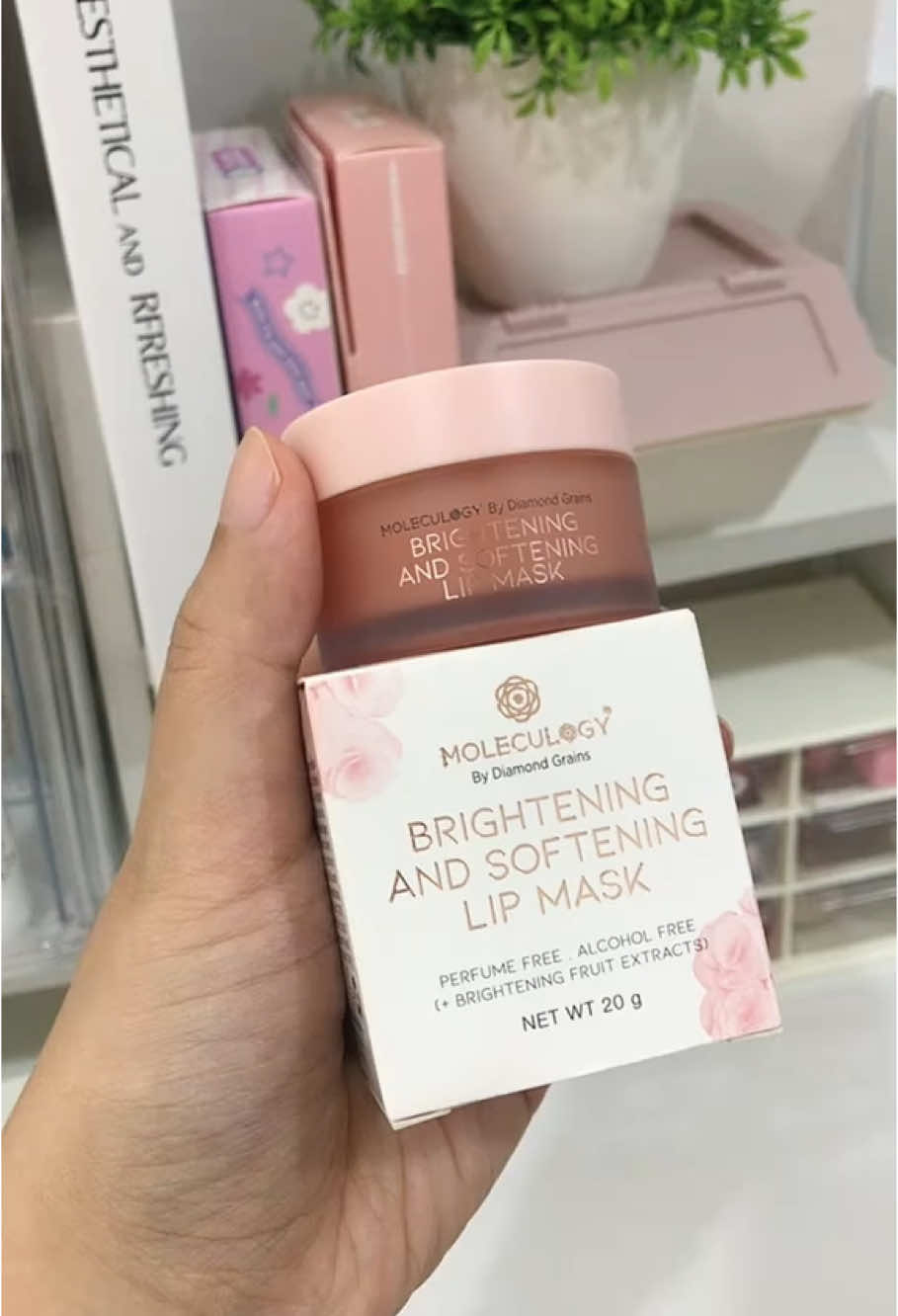Moleculogy Brightening and Softening Lip mask #รีวิวบิวตี้ #ลิป #ลิปสติก #lip #lipstick #moleculogy  @ติดรีวิว  @ติดรีวิว  @ติดรีวิว 