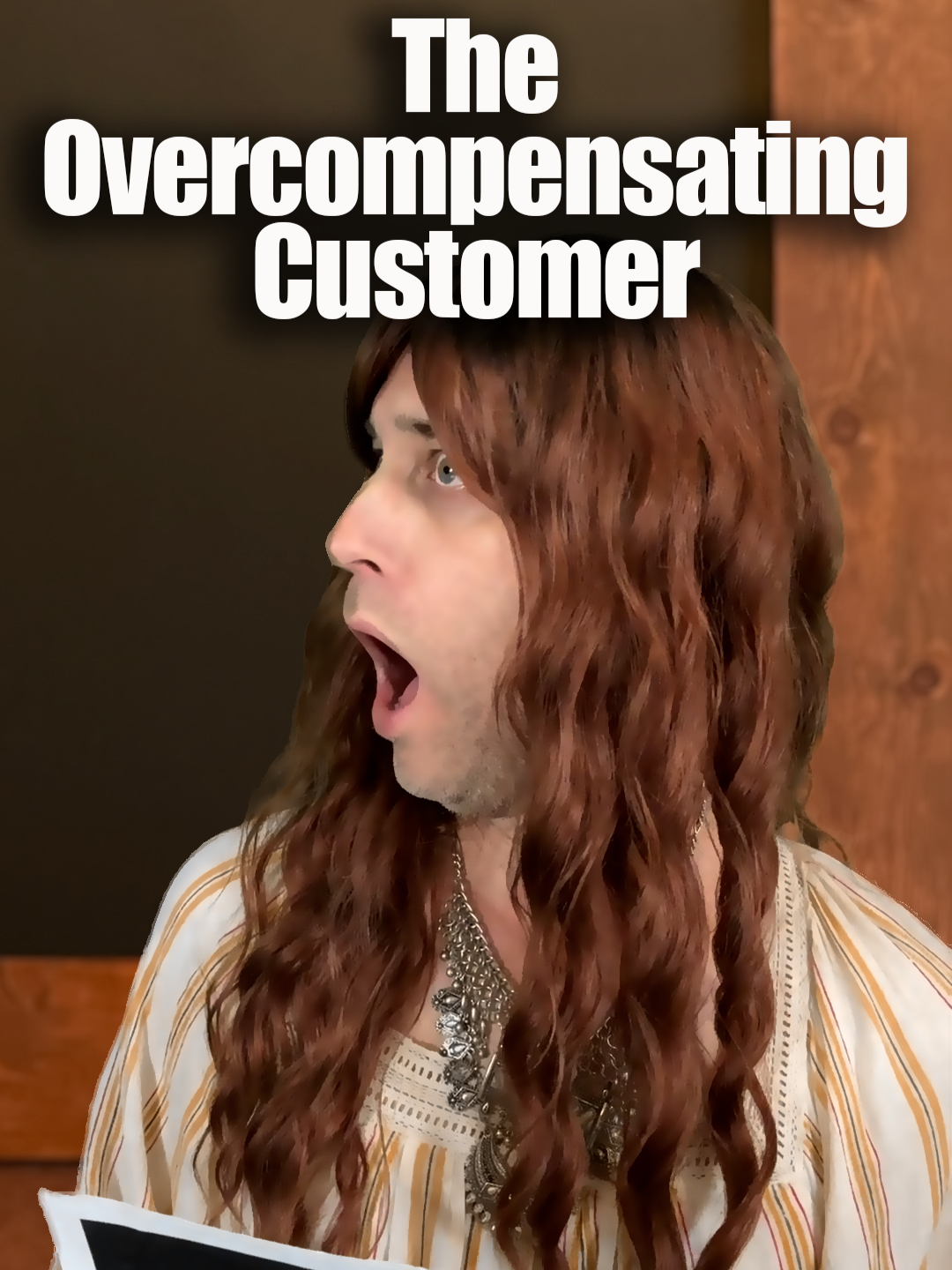 She's so SO kind, but please just tell us what you want (follow the co-creator of Bistro Huddy here at @andrea.kelley or on IG andreakelley for twice monthly merch and Patreon giveaways!) #bistrohuddy #restaurantcomedy #serverlife #peoplepleaser