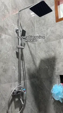 Lebih cantik minimalis pakai shower brezio ini