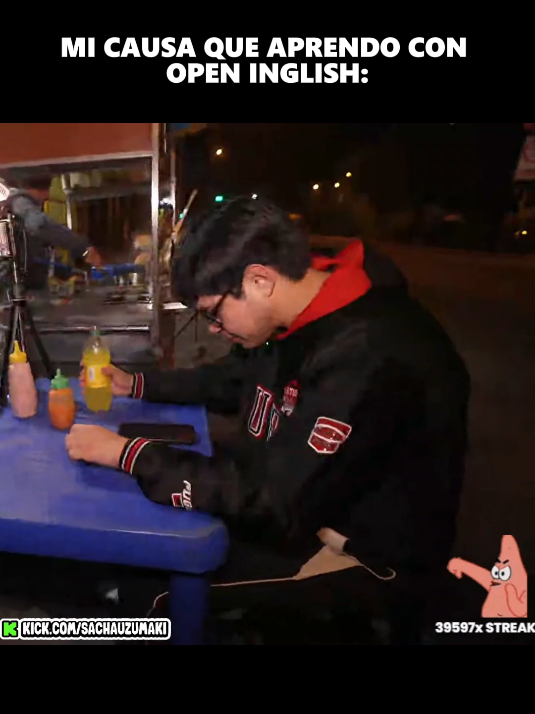 LA SOLUCION OPEN INGLISH😂#sachauzumaki#sachauzumakiclips#clips#viral#humor#play#amigos#fyp#kick#especial#directo#streaming#show#guapo#tiktokfyp#chow#live#perú🇵🇪#kickperú💚