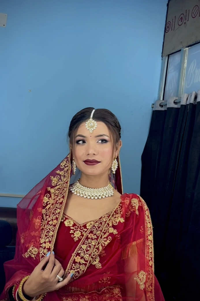 #bookingstartingnow  no: 9805478861#bridalmakeup #beauty @Aryanthakur @🫀 
