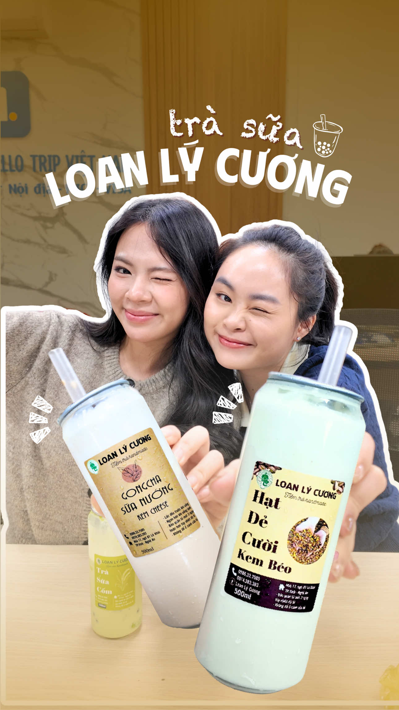 Trà sữa Loan Lý Cương hot hit Vinh tại Hà Tĩnh ai đã thử chưa ? #loanlycuong #trasua #nvnm #hatinh #hellotripvietnam 