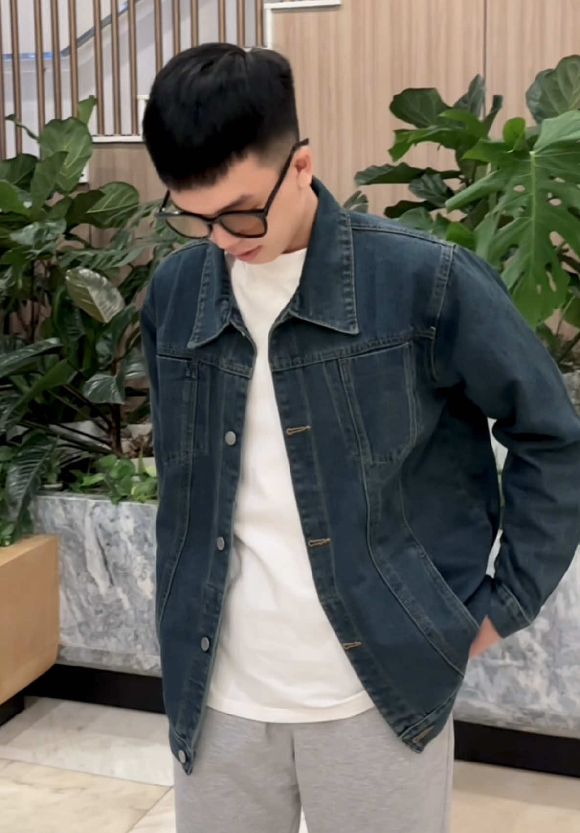 #aokhoacjean #aokhoacbo #outfit #xuhuong #andovan 