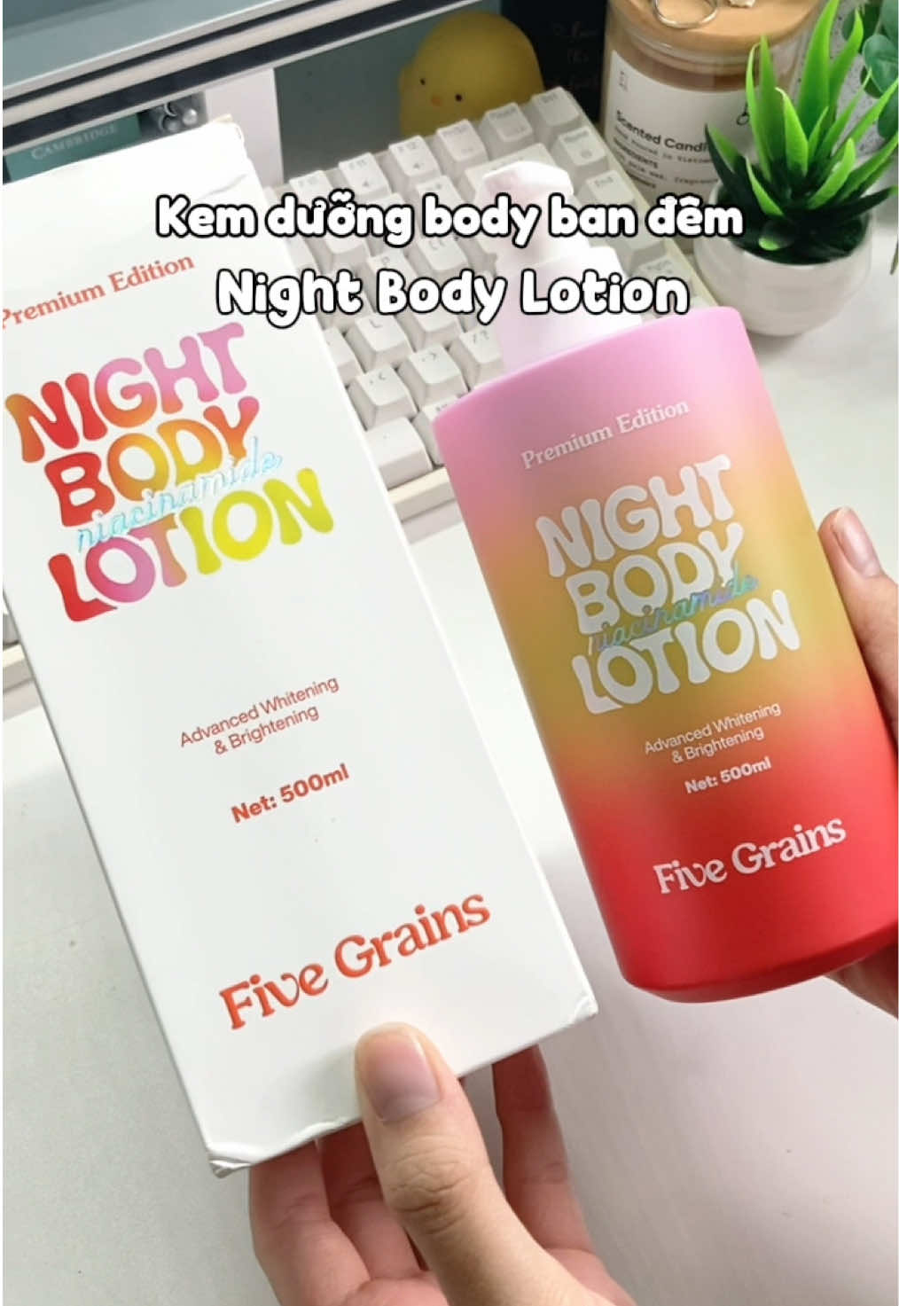 Chai này chắc dùng cả năm á  - @Five Grains Vietnam  - #fivegrains #bodylotion #duongtrangbody #xuhuongtiktok #kemduongtrangda 