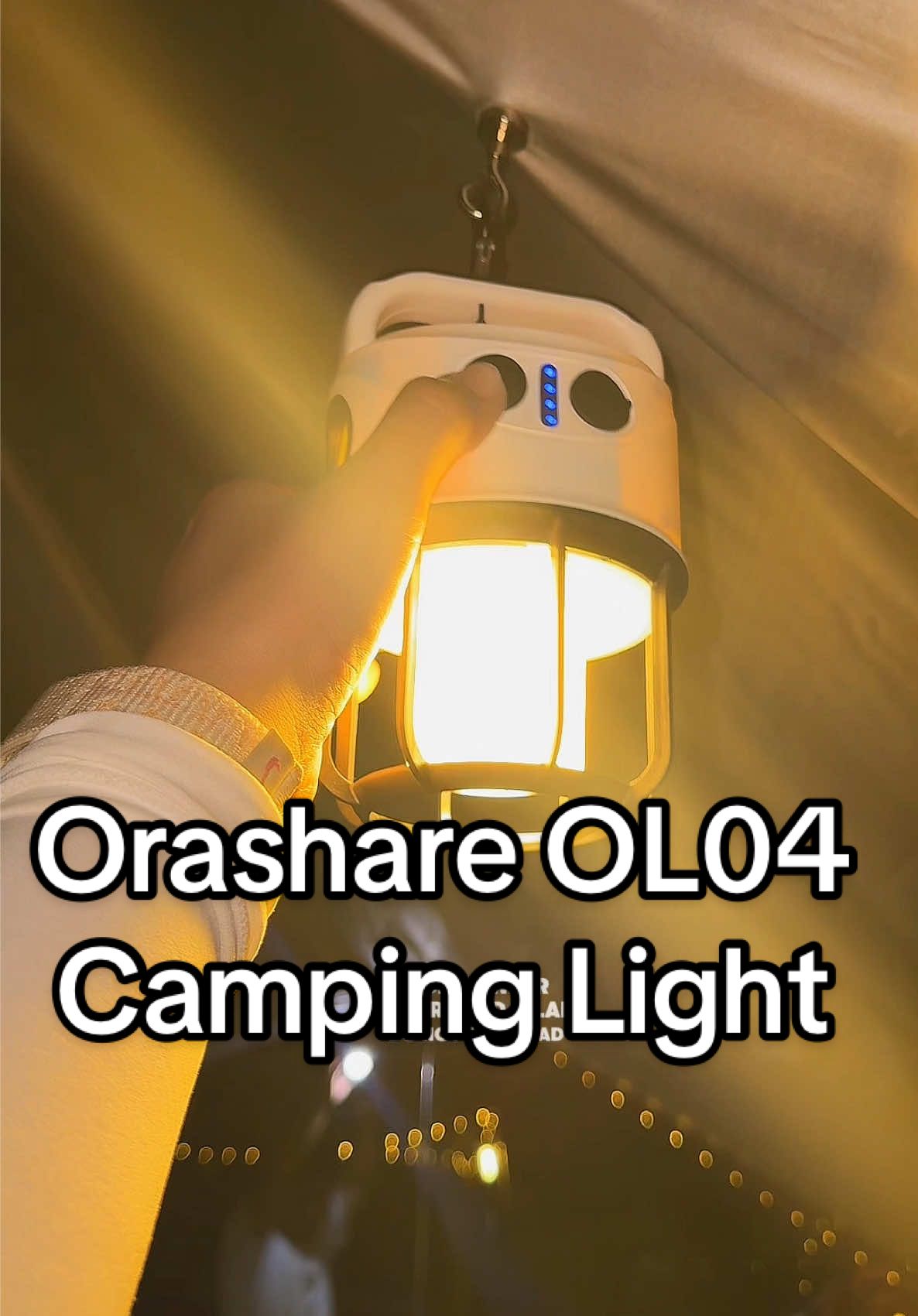 Ang ganda nitong camping light pwede din gamitin as emergency light! #orashare #orasharecampinglight #campinglight #outdoorlight #emergencylight 