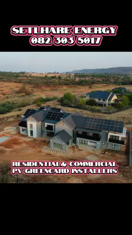 At Setlhare Energy, we are your trusted partner in power. From residential to commercial solutions, we deliver advanced, reliable, and sustainable energy systems — built for performance, designed for the future. 📞 082 303 5017 📧 energy@setlhare.africa 🌐 www.setlhare.africa #ADVANCEDENERGYSOLUTIONS #SetlhareEnergy #SolarPower #CleanEnergy #RenewableEnergy             