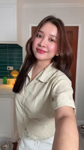 Finally a linen polo shirt for midsize girlies 🥹 lakas maka slim tignan💅✨#linentop #linenblouse #poloshirt #poloshirt 