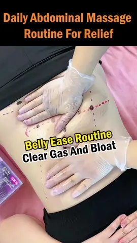 Daily Abdominal Massage Routine For Relief
 
 This abdominal massage routine stimulates gentle movement across the belly, encourages circulation in digestive organs, releases trapped gas and helps reduce bloating. It supports bowel activity by engaging key reflex zones and soothing muscle tension around the abdomen, which can result in a calmer, lighter core and improved digestive comfort.
 Precautions:
 Do not perform this abdominal massage within two hours after eating; it is not suitable for individuals with skin wounds, skin allergies, are pregnant, menstruating women, fractures or severe osteoporosis, or those suffering from abdominal diseases, dysentery or appendicitis.
 
 #abdominal #massage #digestion #guthealth #bloating 