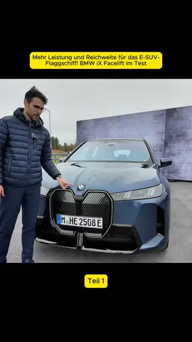 Mehr Leistung und Reichweite für das E-SUV-Flaggschiff! BMW iX Facelift im Test - Teil 1 #bmwix #BMW #electriccar #fyb #cars 