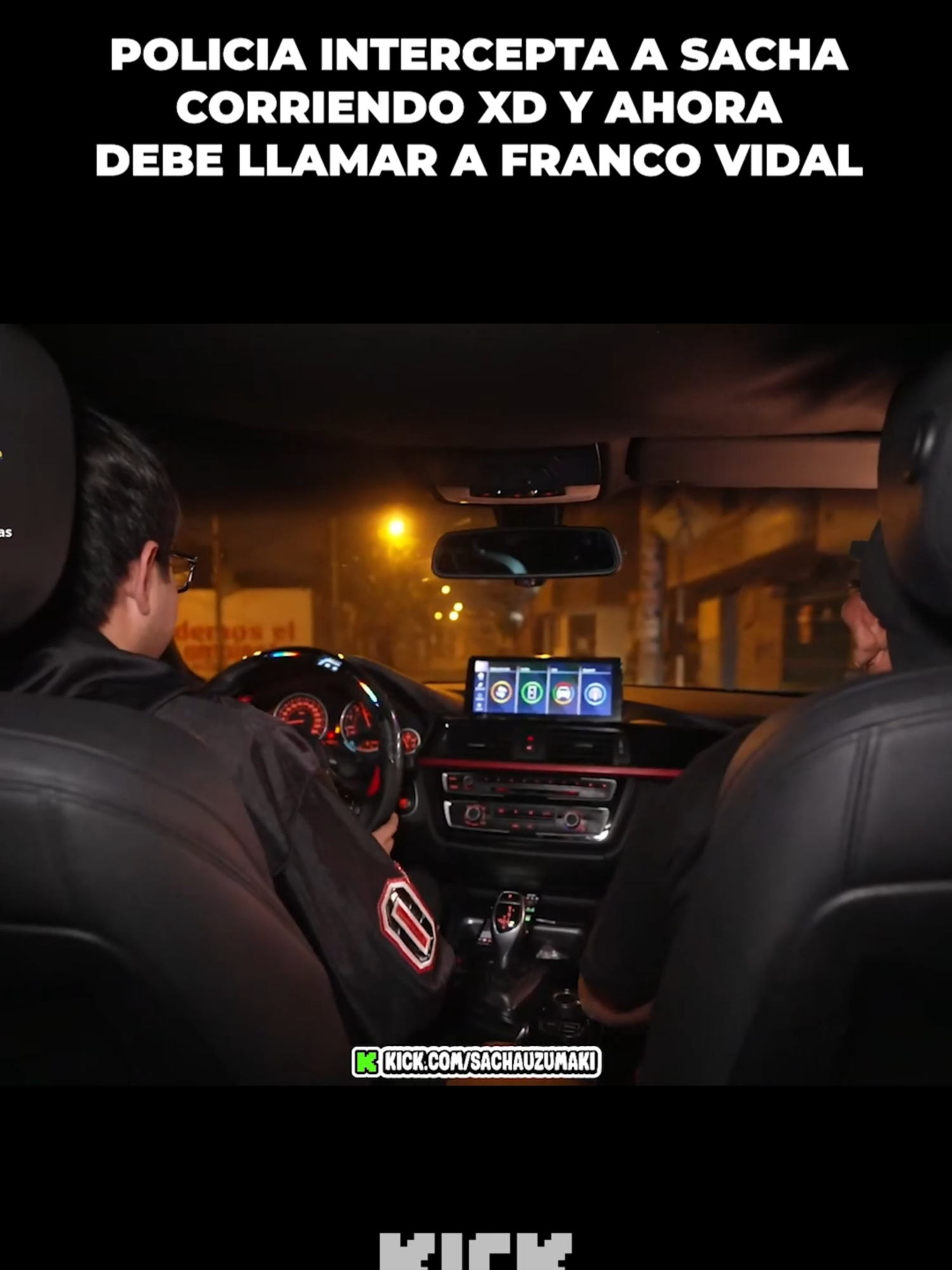 POLICIA INTERCEPTA A SACHA CORRIENDO Y AHORA DEBE LLAMAR A FRANCO VIDAL Redes Sociales 👉 Kick: sachauzumaki #sachauzumaki #francovidal #francovidalalcalde #kickperu