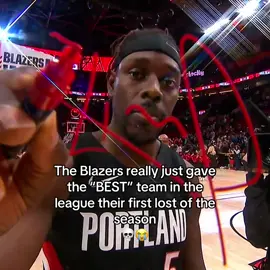 The Blazers really just gave the “BEST” team in the league their first lost of the season  💀😭#NBA #basketball #blazers #okcthunder #shaigilgeousalexander 