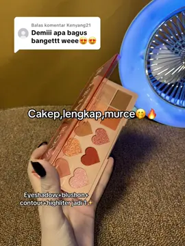 Membalas @Kenyang21 cakepp bgt dan lebih murce karna lengkap😭💸 #pinkflash #pinkflashbeauty #eyeshadow #blushon 