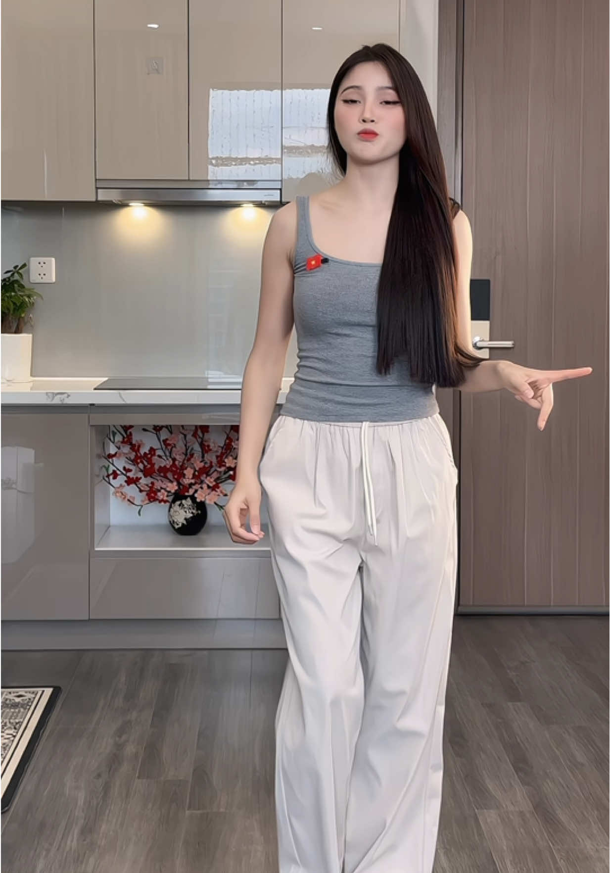 Quần dài kaki ống suông #quanongsuong 