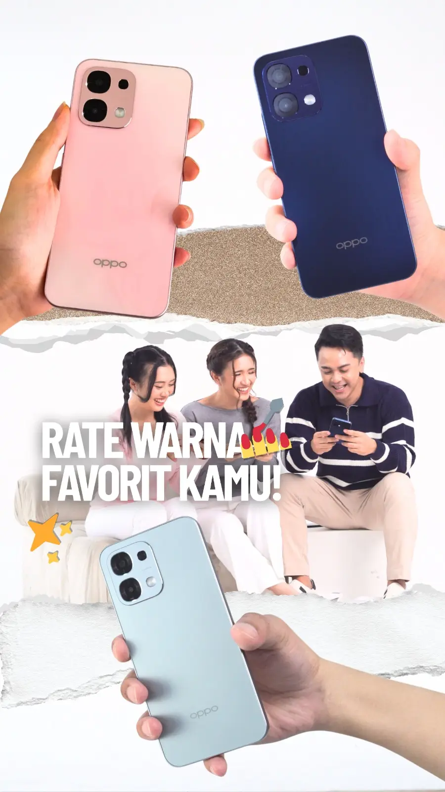 Pingin banget ambil si pinkk inii gas gaa ya?? @oppoindonesia #OPPOA6Pro #DesignMawar