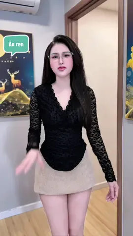 Áo ren #thoitrangnu #viral #aoxinh #aoren #aocov 