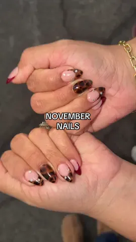 IM OBSESSED 🤎!! They came out so cute 🥰  #scorpio #nail #nailinspo #fyp #nailtok  Nail ideas  November nails  Ditl  Fall nails 