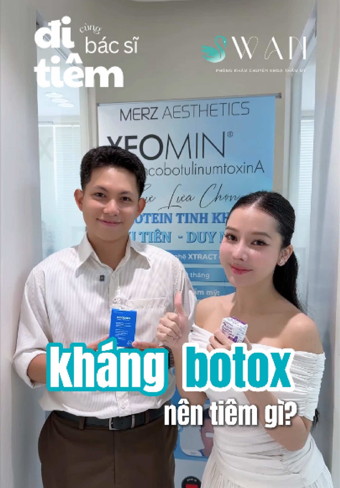 💉 Kháng Botox thì sao? Swan Clinic có giải pháp!  Một số chị em tiêm Botox nhiều năm có thể gặp tình trạng kháng thuốc, khiến hiệu quả không còn rõ rệt như trước. 👉 Giải pháp tối ưu chính là chuyển sang dòng Xeomin botox tinh khiết đến từ Đức 🇩🇪. Xeomin có phân tử tinh khiết, không chứa protein phức tạp, giúp: ✨ Giảm nguy cơ kháng thuốc ở những chị đã từng tiêm nhiều lần ✨ Hiệu quả ổn định, tự nhiên và bền vững ✨ Với những ai chưa kháng, Xeomin giúp duy trì hiệu quả lâu dài mà không lo hiện tượng kháng sau này 📍Swan Clinic địa chỉ được tin chọn cho những liệu trình trẻ hoá an toàn, chính hãng và chuẩn y khoa. 🔥 ƯU ĐÃI: GIẢM 20% Căng Chỉ trong tháng này cơ hội để lấy lại tuổi xuân của bản thân! _ _ _ _ _ _ _ _ _ _ _ _ _ _ _ _ _ _ _ _ _ _ _ _ 💉 What if you’ve become resistant to Botox? Swan Clinic has the solution! Some clients who’ve had Botox injections for many years may experience reduced effectiveness due to Botox resistance. 👉 The optimal solution is switching to Xeomin the purest form of botulinum toxin from Germany 🇩🇪. Xeomin features a purified molecule that contains no complexing proteins, helping to: ✨ Reduce the risk of resistance in clients who have had multiple treatments ✨ Deliver natural, stable, and long lasting results ✨ For those who haven’t developed resistance, Xeomin helps maintain long-term results without the risk of future resistance 📍 Swan Clinic Trusted for safe, authentic, and medically approved rejuvenation treatments. 🔥 SPECIAL OFFER: Enjoy 20% OFF Thread Lifting this month your chance to reclaim your youthful glow! #botox #thongon #lỗi #xeomin #Đức 