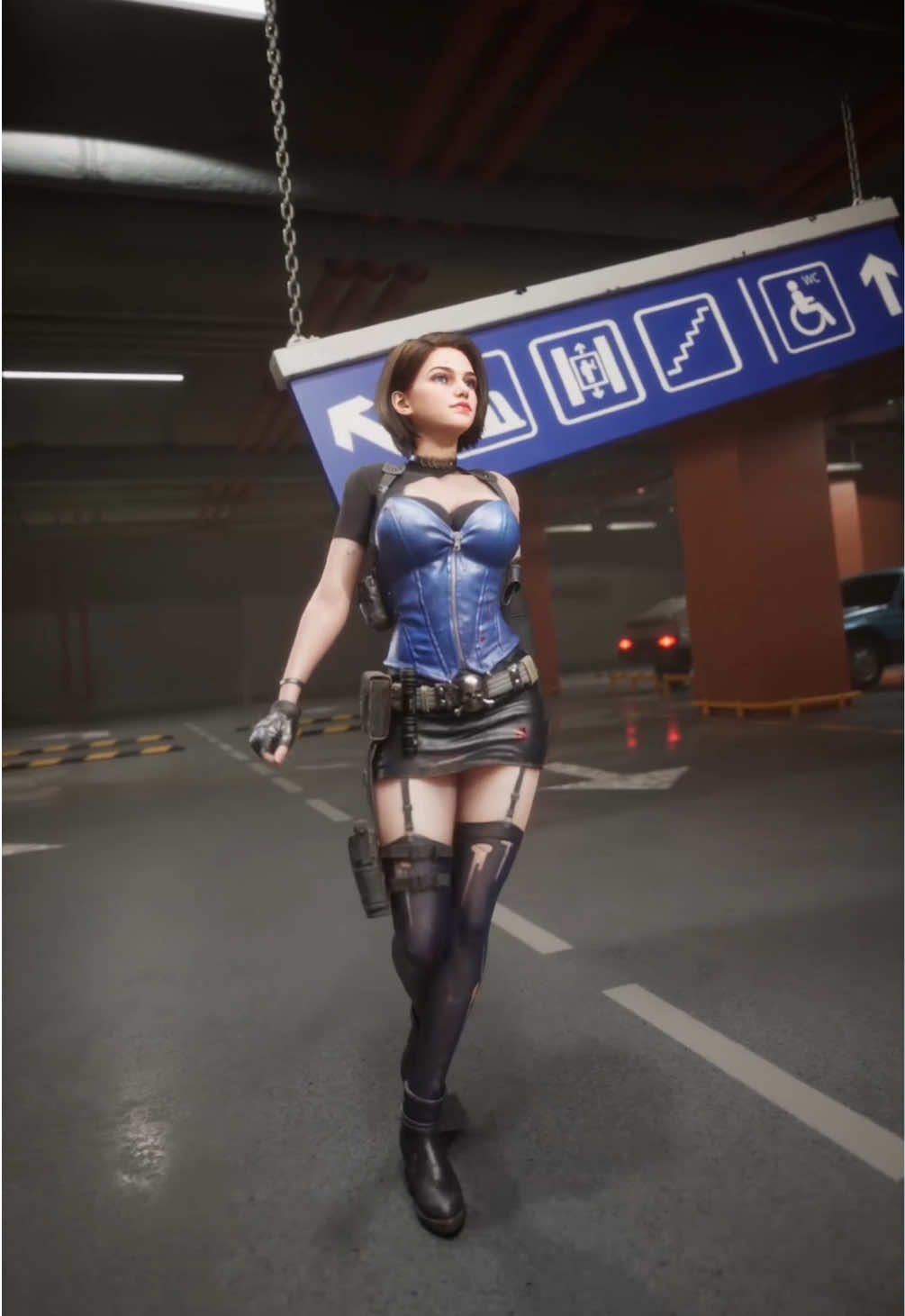 Nothing is going to stop Cynthia from catwalking! #Doomsday #fyp #catwalk 