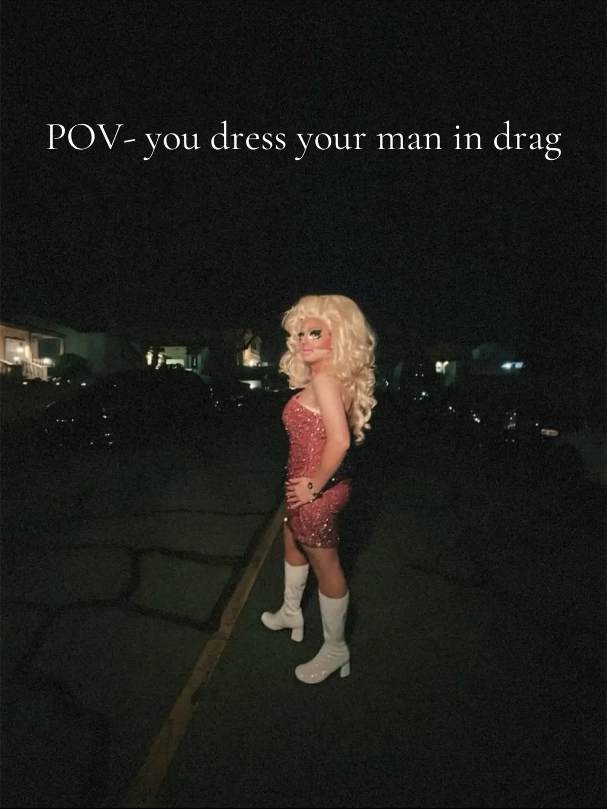 Trixie went to the 🏳️‍🌈 club & got blessed by the le$bianz