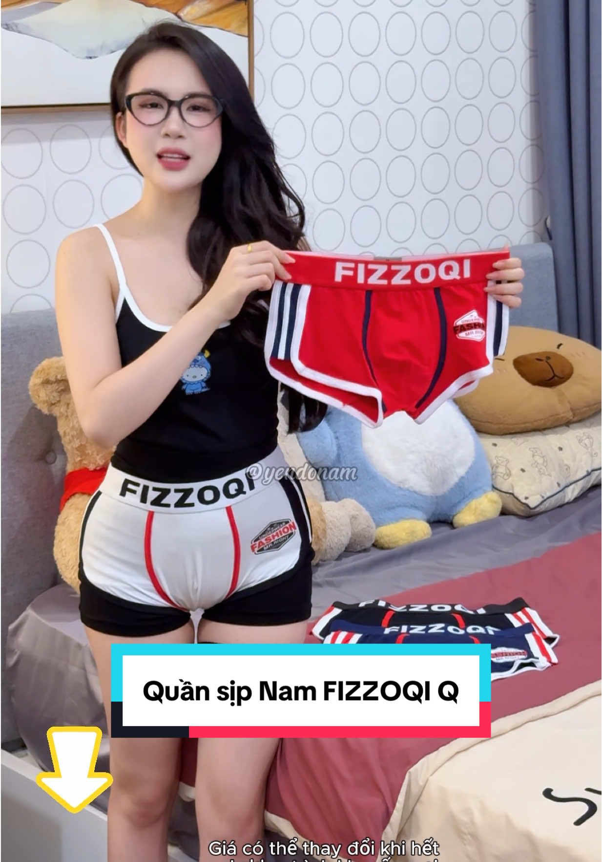 Quần sịp Nam FIZZOQI Q#thoitrang #thoitrangnam #xuhuong #xuhuongtiktok #quanboxer 