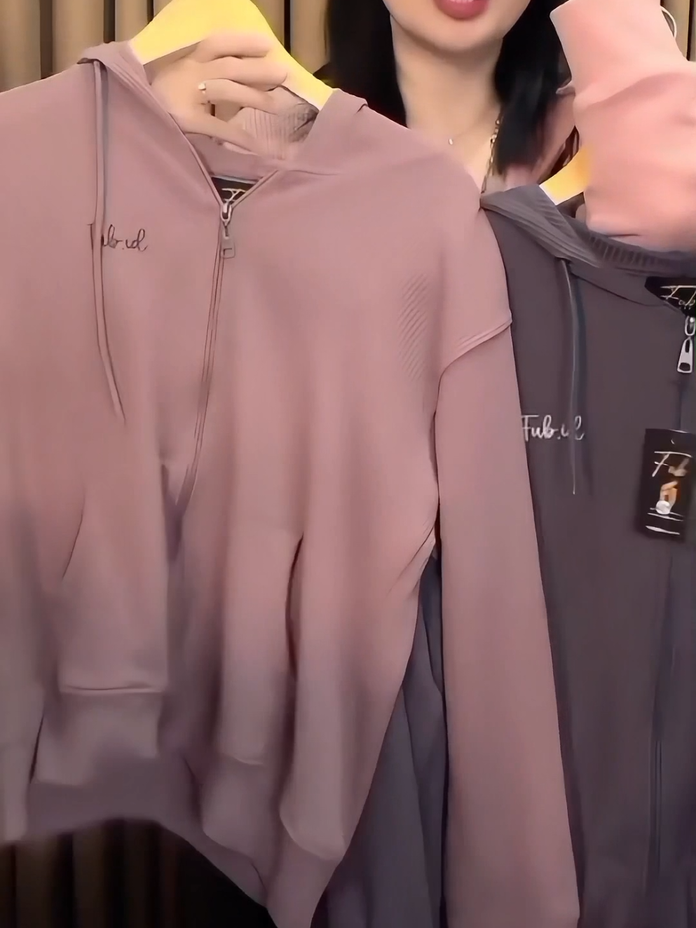 Hoodie Zipper Waffle Knit Unisex #knitwear #hoodie #jaketolahraga 