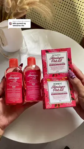 Replying to @Marie ✿ buy1take1 Bonita Himalayan pinksalt oil & combo! #fyppppppppppppppppppppppp #fypviraltiktok🖤シ゚☆♡ #fypviralシviral #bonitasoap #bonitahimalayanpinksalt 
