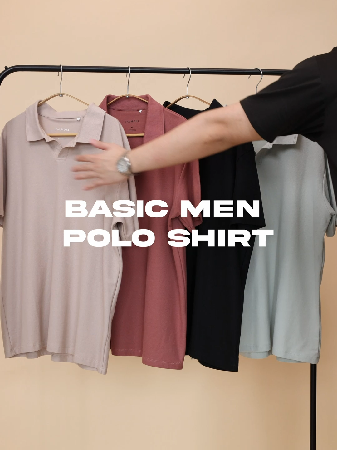 Upgrade your style with our best seller basic polo 🥰🔥 #Zalmorian #PartnerInEveryStory #yourpage #outfitinspiration #outfit #OOTD #outfitideas #StylingOutfit #StylingIdeas #ComfortStyle #fyp #Basic #DailyWear #Zalmore #elegant #styletips #elegantstyle