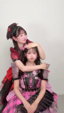 かれんたんがスタンドマイク  #FRUITSZIPPER #ふるっぱー #月足天音 #松本かれん #好きすぎて滅 @松本かれん（ FRUITS ZIPPER ） 