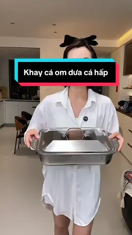 Khay cá om dưa cá hấp #nhacuadoisong #giadung #nauan #xuhuong 