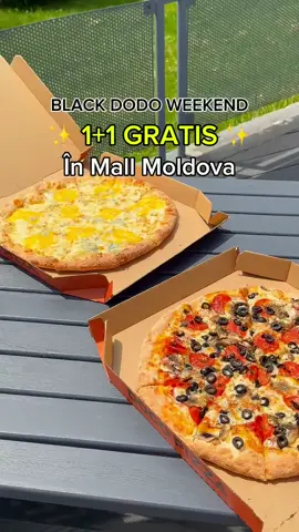 În perioada 6 – 9 noiembrie, te bucuri de oferta 1+1 GRATIS la pizza: comanzi una, primești două! 🍕🍕 Tot ce trebuie să faci este să folosești codul promo: 1010. Perfect pentru prieteni, familie sau… extra felii doar pentru tine! 😎 #MallMoldova #iasiromania #mall 