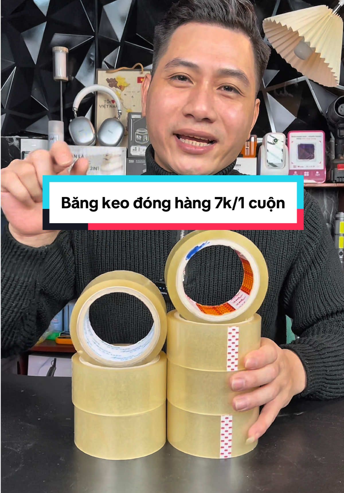Băng keo đóng hàng chỉ 7k/1 cuộn chất lượng sẽ ra sao?? #bảoanrevieww #bangkeo #bangkeodonghang #bangdinh 